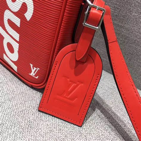 2017 hot supreme x louis vuitton shoulder bag